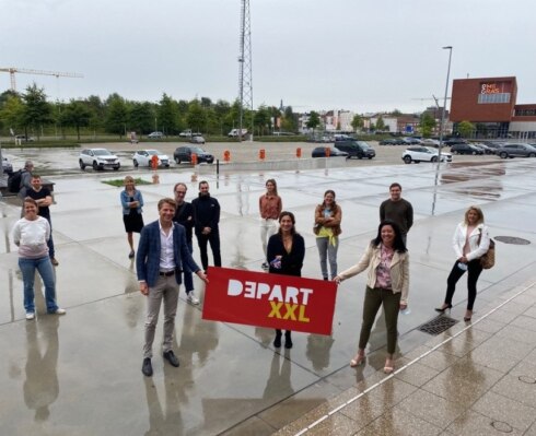 2020-08-25 00:00:00 - Kortrijk bouwt coronaproof evenementenplein voor duizend personen