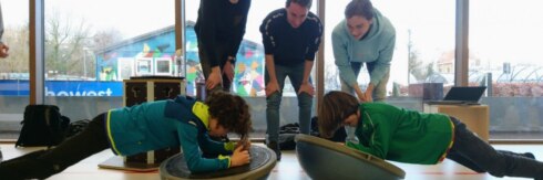 2021-09-08 00:00:00 - Howest en Sport Vlaanderen combineren gamen en sporten