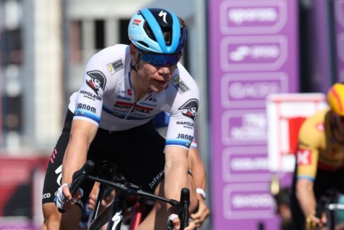 2023-06-15 00:00:00 - Fabio Jakobsen wint 2de etappe van Baloise Belgium Tour in Knokke-Heist