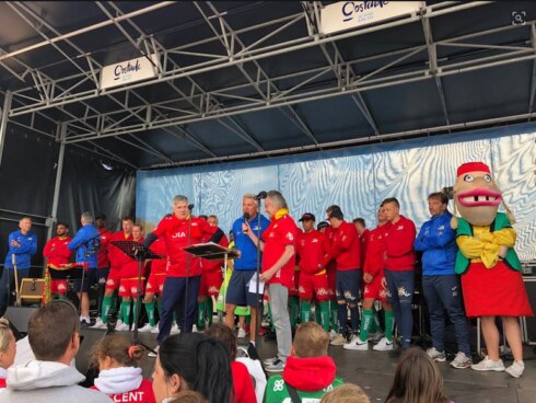 2019-07-15 00:00:00 - Fans maken kennis met vernieuwde kustploeg KVO
