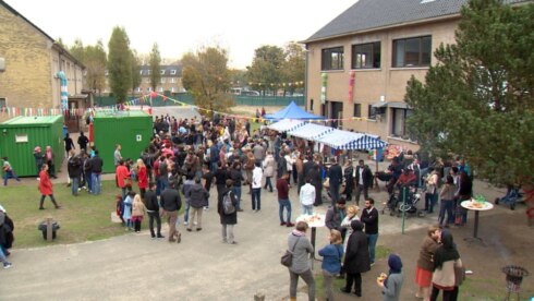 2016-10-29 00:00:00 - Slotfeest in opvangcentrum Koksijde