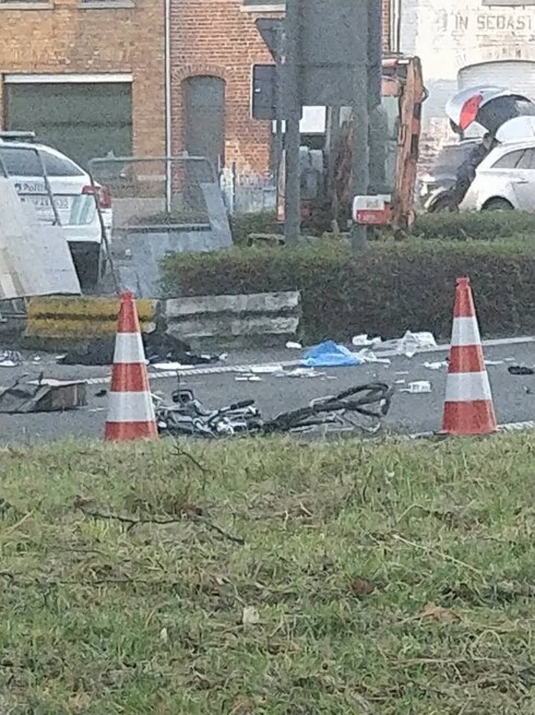 2018-01-22 00:00:00 - Fietser overleden na ongeval in Wevelgem
