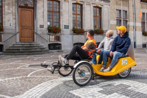2020-07-13 00:00:00 - Gratis rondritten in Roeselare met fietstaxi's