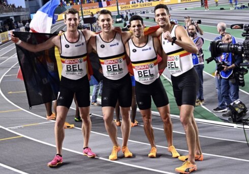 2023-03-05 00:00:00 - Alexander Doom uit Roeselare pakt goud op 4x400 meter