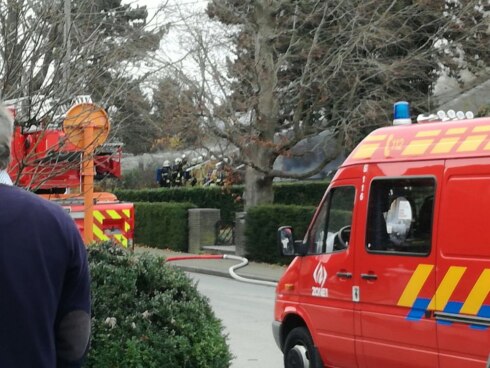 2017-12-06 00:00:00 - Asbest vrijgekomen bij brand in Torhout