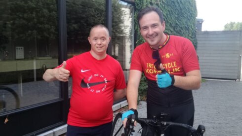 2020-08-20 00:00:00 - Burgemeester maakt fietstocht naar Lourdes