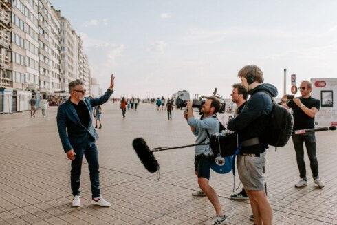 2020-06-27 00:00:00 - Opnames van online talkshow 'Hotel Marcel' van start in Oostende