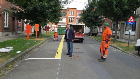 2016-09-05 00:00:00 - Kortrijk voert bewonersparkeren met sensoren in