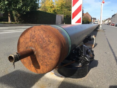 2018-10-12 00:00:00 - Boring gasleiding onder kanaal opnieuw uitgesteld