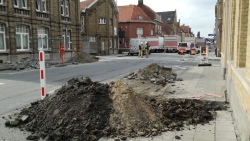 2021-09-02 00:00:00 - Gaslek werken Dikkebusseweg: 50 mensen geëvacueerd