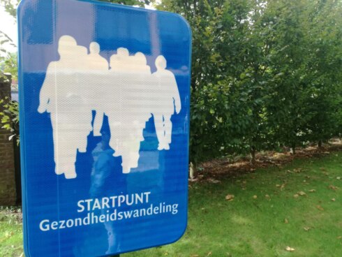 2018-10-02 00:00:00 - Startpunt gezondheidswandelen ingehuldigd in Beernem