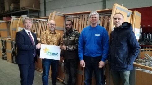2019-12-27 00:00:00 - Zeecontainer met hulpgoederen naar Ghana