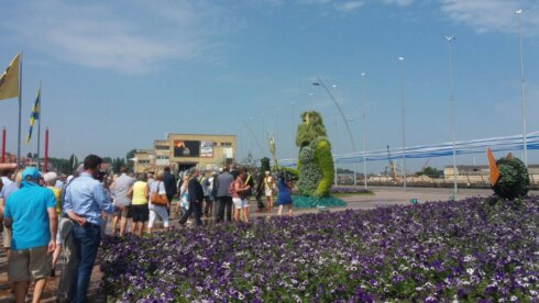 2018-07-06 00:00:00 - Groensculptuurfestival geopend in Nieuwpoort