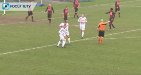 2016-12-18 00:00:00 - Izegem en Gullegem spelen 2-2 gelijk