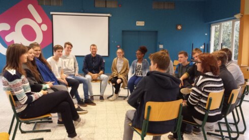 2016-11-09 00:00:00 - School krijgt label voor herstelgerichte aanpak