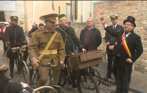 2019-05-05 00:00:00 - Fietsen van Brugge naar Ieper, zoals in 1919