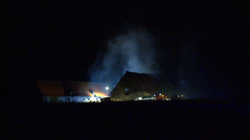 2018-10-03 00:00:00 - Brandstichter verwoest leegstaande hoeve in Ieper