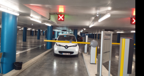 2016-07-14 00:00:00 - Ondergrondse parking Houtmarkt Kortrijk open