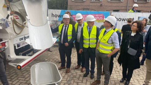 2022-09-09 00:00:00 - Bouw nieuwe Howestcampus in Brugge gestart
