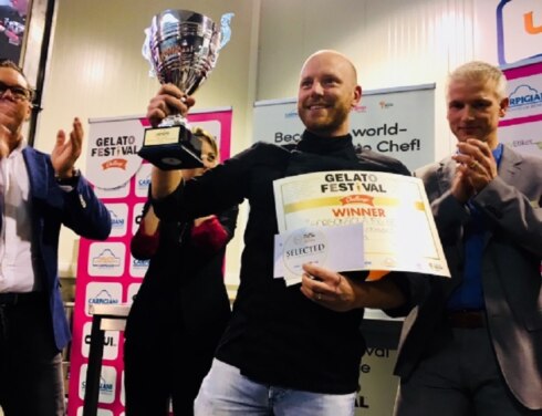 2018-02-21 00:00:00 - Mathieu Eyckmans Belgisch Kampioen Gelato