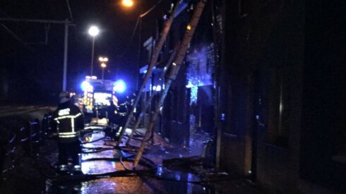 2017-01-30 00:00:00 - Brand vernielt huis in Wervik