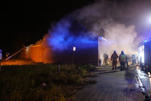 2018-12-01 00:00:00 - Rookschade in woning na brand in berghok