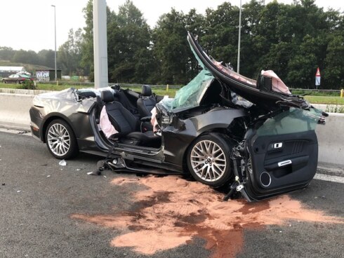 2018-09-10 00:00:00 - Zwaar ongeval op E40 in Jabbeke