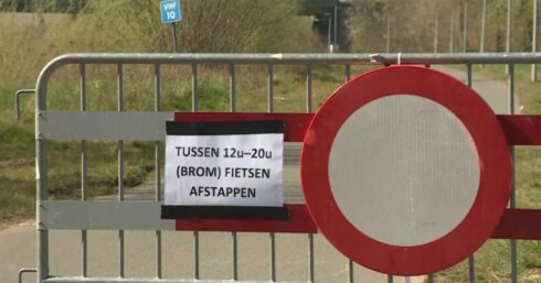 2020-04-05 00:00:00 - Kortrijks jaagpad afgesloten voor fietsers
