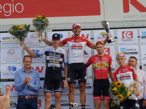 2018-08-21 00:00:00 - Jonas Castrique wint Omloop van de Grensstreek