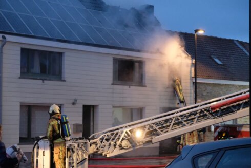 2019-04-30 00:00:00 - Uitslaande brand vernielt woning in Slijpe