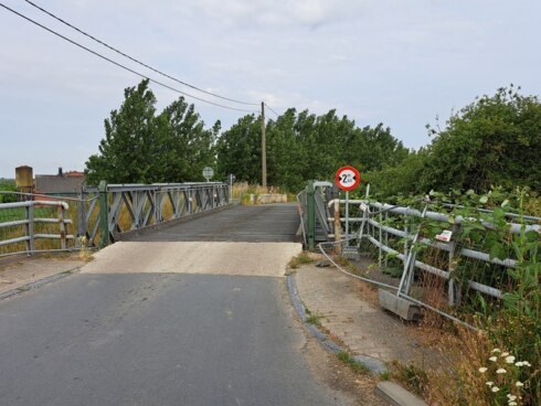 2023-07-08 00:00:00 - Brug over de Bergenvaart hersteld