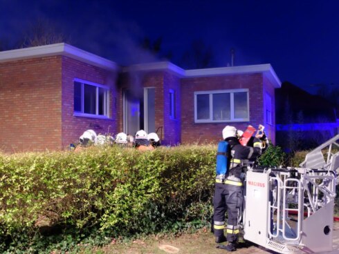 2017-01-20 00:00:00 - Woning zwaar beschadigd door brand in Koksijde