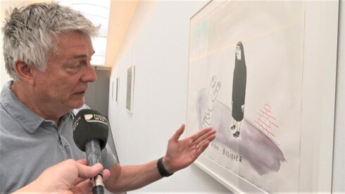 2023-07-19 00:00:00 - Kamagurka stelt nieuw werk voor in Roeselare