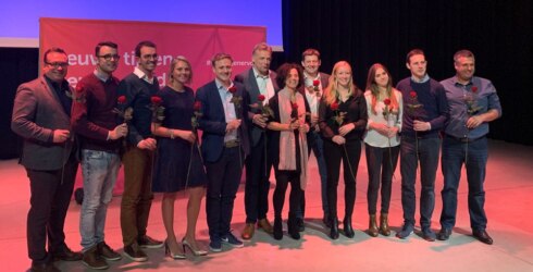 2018-11-28 00:00:00 - Lambrecht en Crombez lijsttrekkers verjongde Sp.a