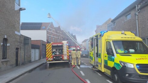 2023-04-19 00:00:00 - Frietketel veroorzaakt zware keukenbrand in Assebroek
