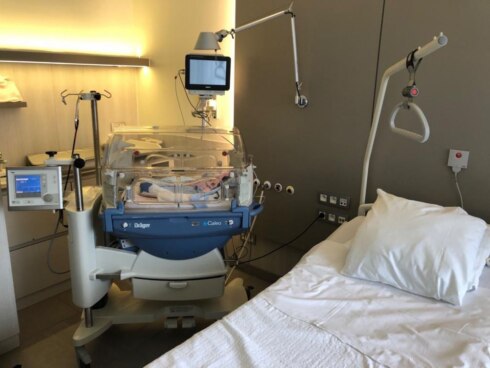 2019-05-06 00:00:00 - Ziekenhuis laat mama met prematuurtje samen op kamer