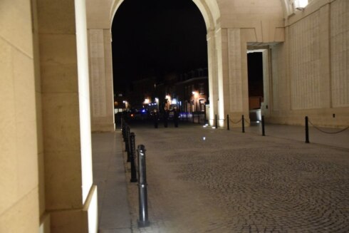 2020-03-17 00:00:00 - Corona: Last Post zonder publiek in Ieper