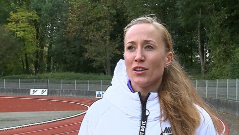 2021-03-03 00:00:00 - Straf: Lindsey De Grande leeft al 10 jaar met leukemie, en staat straks op het EK Atletiek