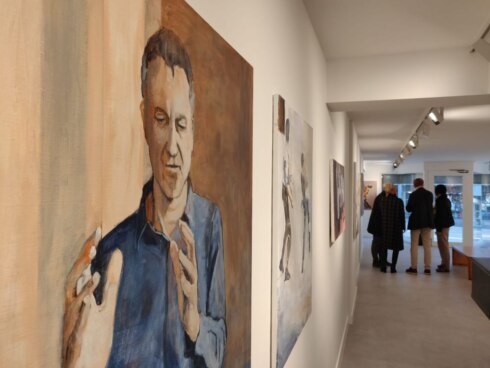 2021-12-06 00:00:00 - Kunstenaar Johan Clarysse stelt tentoon in Galerie Lloyd