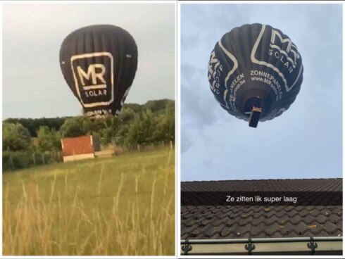 2022-06-27 00:00:00 - Luchtballon maakt noodlanding: niemand gewond