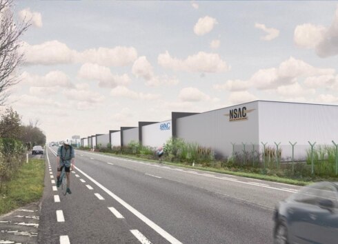2022-02-16 00:00:00 - Nieuwe luchthavenloodsen in Oostende voor luchtvaartactiviteiten