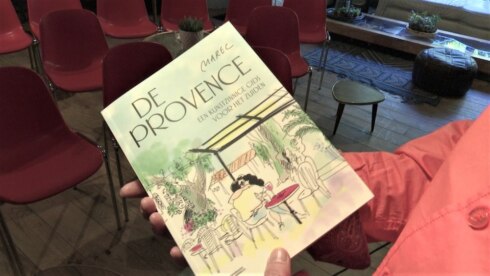 2023-05-28 00:00:00 -  Brugse cartoonist Marec heeft een nieuw boek: “De Provence, een kunstzinnige gids voor het zuiden.”