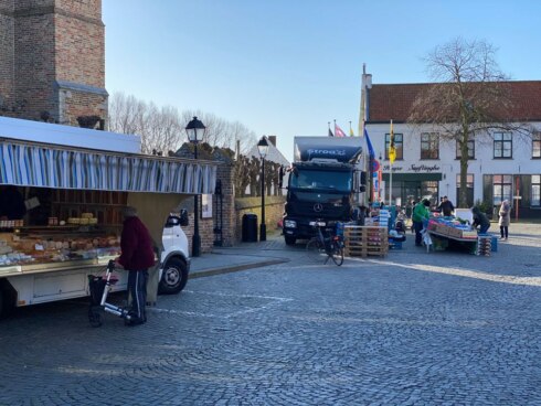 2020-03-23 00:00:00 - Sterk afgeslankte markt in Lissewege