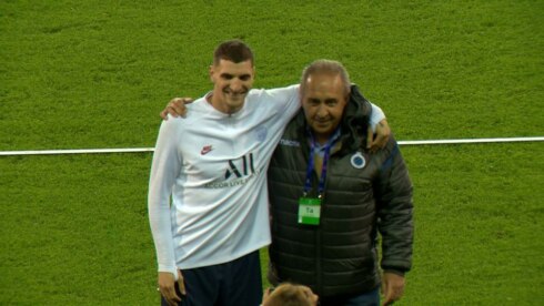 2019-10-22 00:00:00 - Thomas Meunier even terug 'thuis'