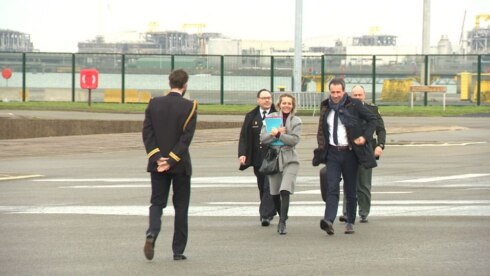 2020-01-27 00:00:00 - Minister van defensie bezoekt marinebasis Zeebrugge