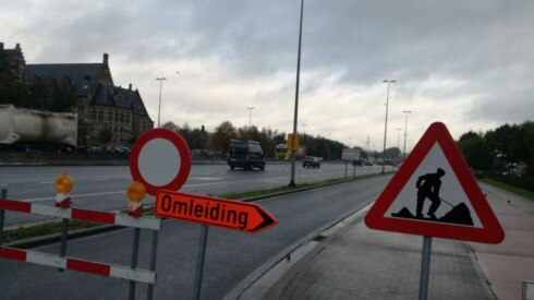 2019-11-04 00:00:00 - Nieuwe geluidsschermen aan Expresweg in Brugge