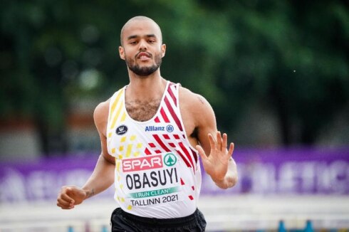 2021-07-11 00:00:00 - Michael Obasuyi verovert zilver op de 110 meter horden