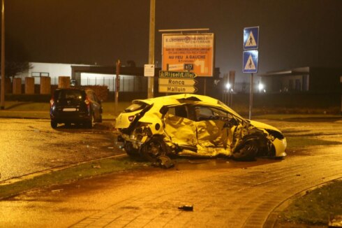 2017-12-18 00:00:00 - Dodelijk ongeval bij "La Palma" in Menen