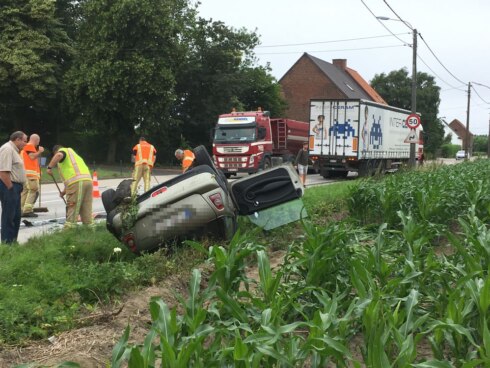 2018-06-20 00:00:00 - Twee gewonden bij ongeval met Mini
