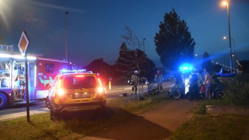 2022-06-19 00:00:00 - Twee inzittenden gewond bij ongeval Izegem